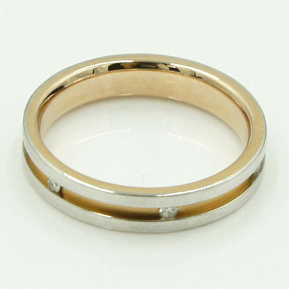 ニナリッチ(NINA RICCI)　Pt900/K18ダイヤモンドリング　リングサイズ10号　重量4.08ｇ(石の重量含む)　レディース（中古）