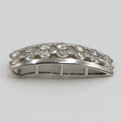 Pt900ダイヤモンドペンダントトップ　D1.00ct　重量2.54ｇ(石の重量含む)（中古）