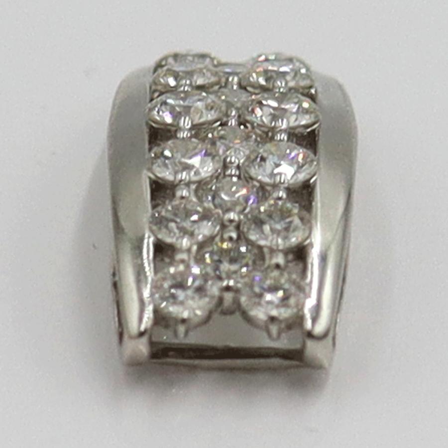Pt900ダイヤモンドペンダントトップ　D1.00ct　重量2.54ｇ(石の重量含む)（中古）