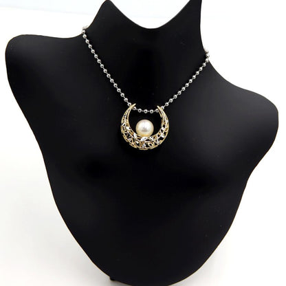 K18パールペンダントトップ 2WAYリバーシブル　パールサイズ約7.7mm　重量2.12ｇ(石の重量含む) （中古）