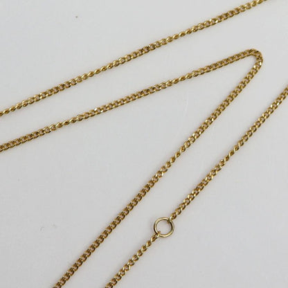 K18ターコイズペンダントネックレス　ネックレス長さ40cm　重量2.69ｇ(石の重量含む) 　レディース(中古)