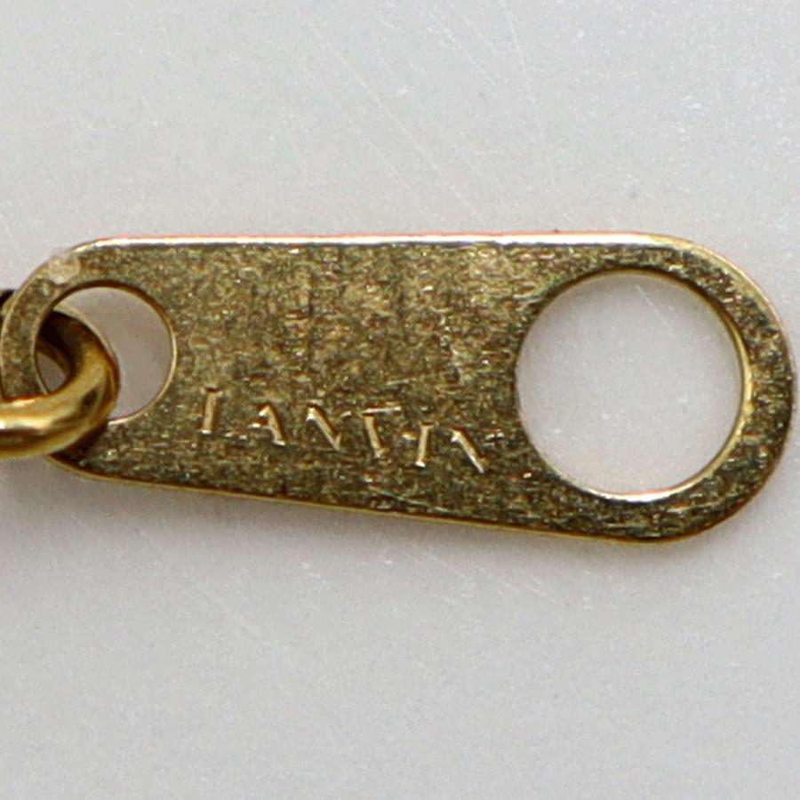 ランバン(LANVIN)750ダイヤモンドネックレス　D0.09ct　ネックレス長さ44cm　重量12.16ｇ(石の重量含む)　レディース（中古）