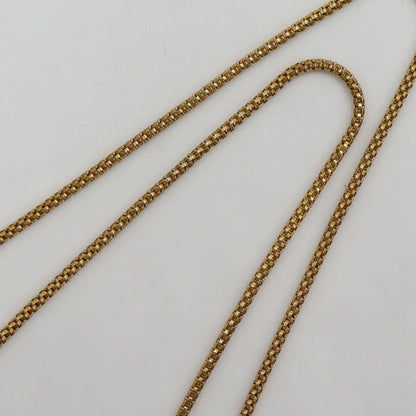 ランバン(LANVIN)750ダイヤモンドネックレス　D0.09ct　ネックレス長さ44cm　重量12.16ｇ(石の重量含む)　レディース（中古）