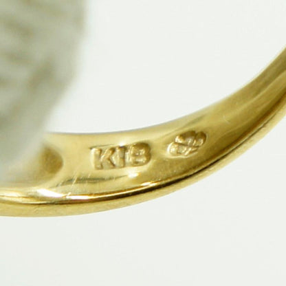 K18ダイヤモンドリング　D0.61ct　リングサイズ10号　重量3.35ｇ(石の重量含む)（中古）