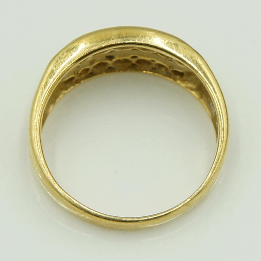 K18ダイヤモンドリング　D0.61ct　リングサイズ10号　重量3.35ｇ(石の重量含む)（中古）