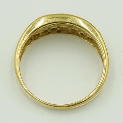 K18ダイヤモンドリング　D0.61ct　リングサイズ10号　重量3.35ｇ(石の重量含む)（中古）