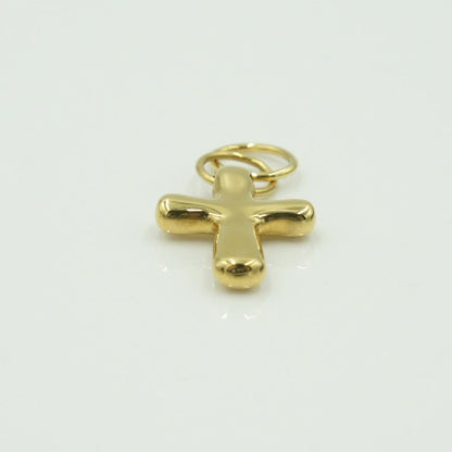 K18クロスペンダントトップ　重量4.20ｇ　ペンダントトップ　レディース（中古）