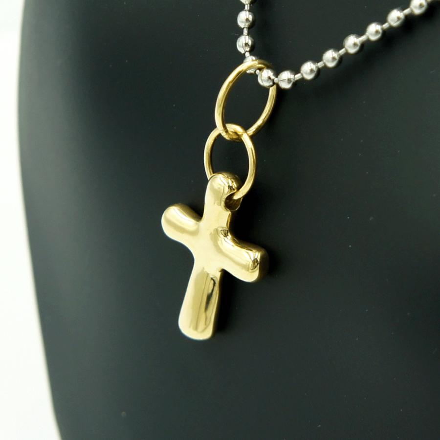 K18クロスペンダントトップ　重量4.20ｇ　ペンダントトップ　レディース（中古）