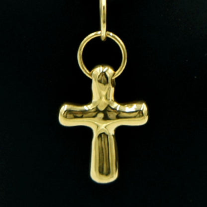 K18クロスペンダントトップ　重量4.20ｇ　ペンダントトップ　レディース（中古）