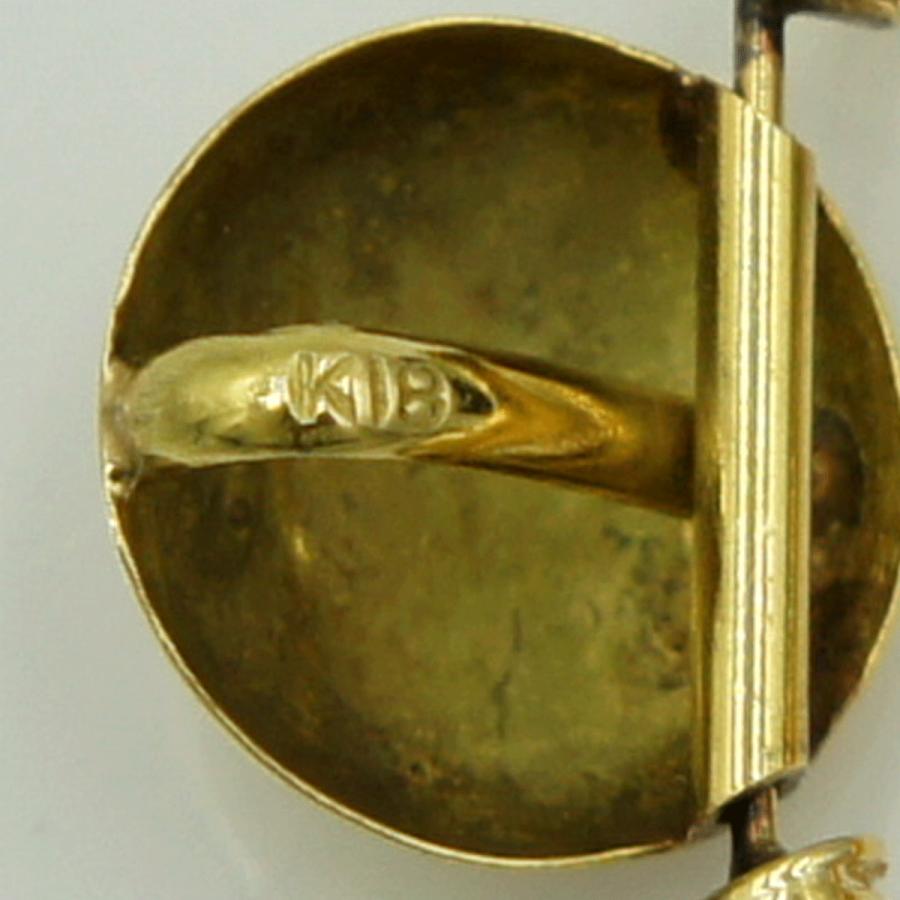 K18ペンダントトップ　重量1.15ｇ　レディース（中古）