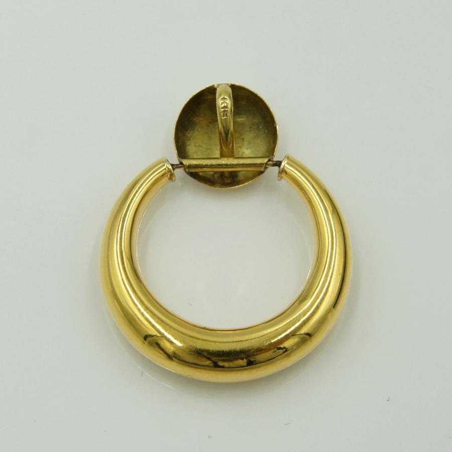 K18ペンダントトップ　重量1.15ｇ　レディース（中古）