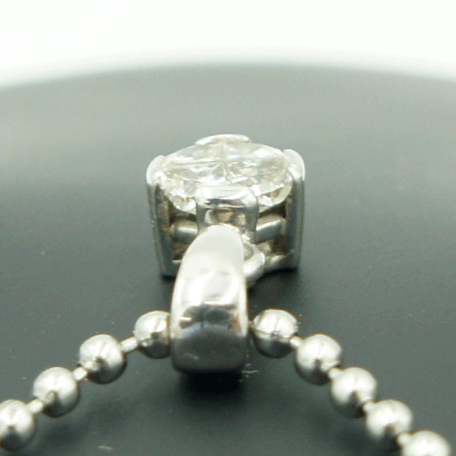 K18ダイヤモンドペンダントトップ　D 0.41ct　重量1.65ｇ(石の重量含む)（中古）