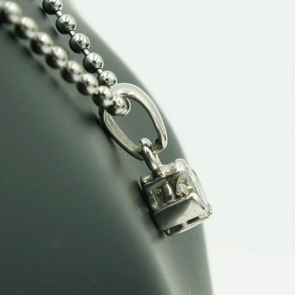 K18ダイヤモンドペンダントトップ　D 0.41ct　重量1.65ｇ(石の重量含む)（中古）