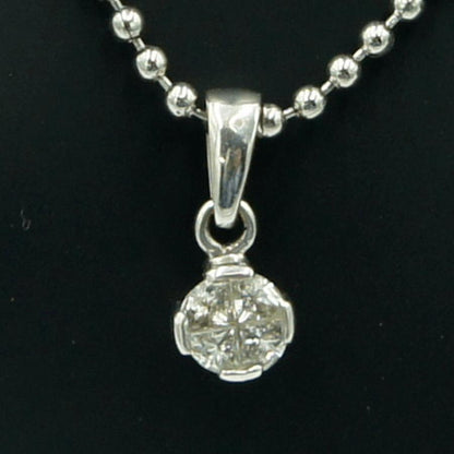 K18ダイヤモンドペンダントトップ　D 0.41ct　重量1.65ｇ(石の重量含む)（中古）