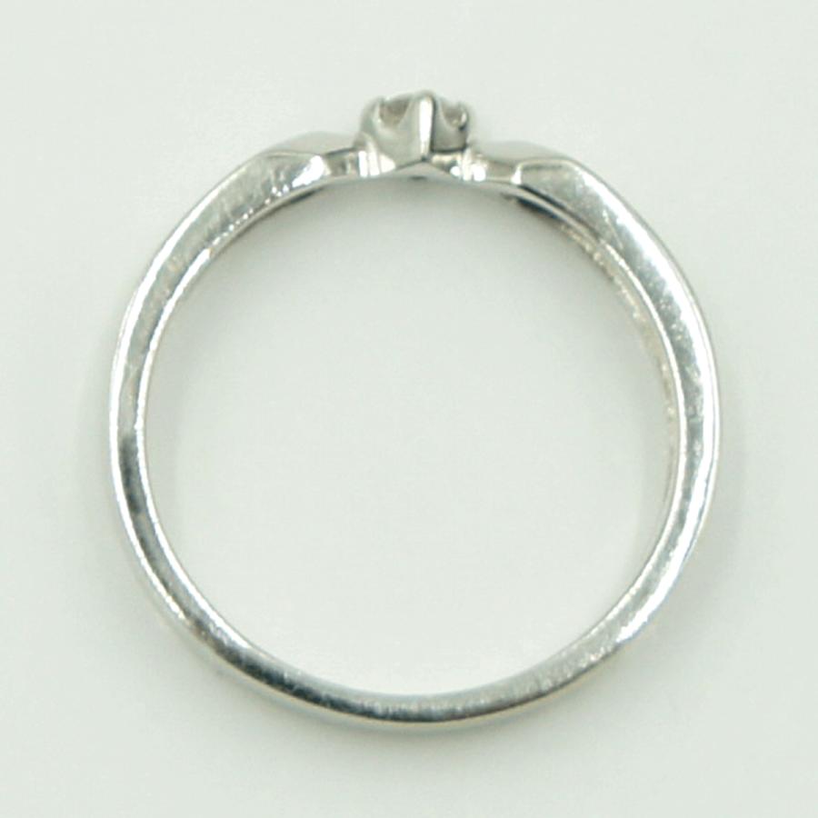 ピンキー＆ダイアン(PINKY&DIANNE)　K10WGブルームンストーンリング　リングサイズ10号　重量2.38ｇ(石の重量含む)　レディース（中古）