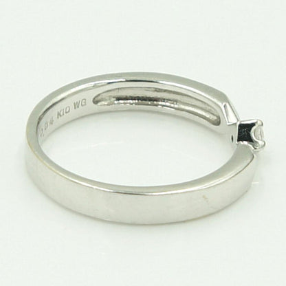 ピンキー＆ダイアン(PINKY&DIANNE)　K10WGブルームンストーンリング　リングサイズ10号　重量2.38ｇ(石の重量含む)　レディース（中古）