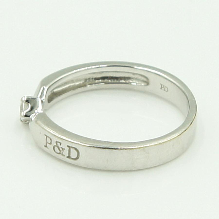 ピンキー＆ダイアン(PINKY&DIANNE)　K10WGブルームンストーンリング　リングサイズ10号　重量2.38ｇ(石の重量含む)　レディース（中古）