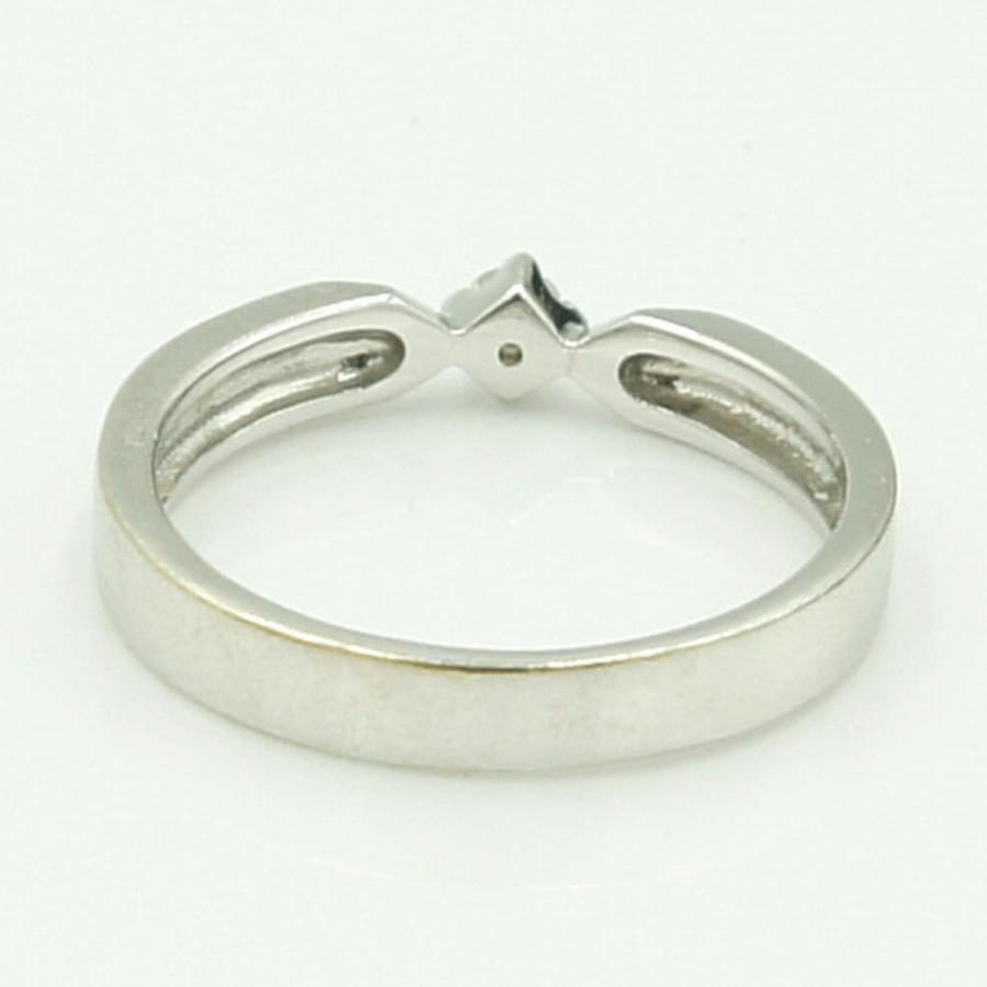 ピンキー＆ダイアン(PINKY&DIANNE)　K10WGブルームンストーンリング　リングサイズ10号　重量2.38ｇ(石の重量含む)　レディース（中古）