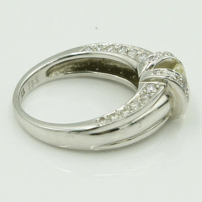 Pt900ダイヤモンドリング　D0.55ct　D0.46ct　リングサイズ12号　重量8.30ｇ(石の重量含む)（中古）