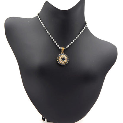 K18サファイアペンダントトップ　S0.43ct　D0.15ct　重量2.33ｇ(石の重量含む)　レディース(中古)