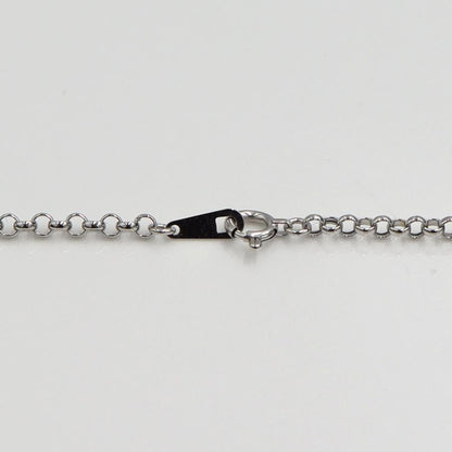 K18WGカルセドニーネックレス　C12.00ct　ネックレス長さ39cm　重量9.86ｇ(石の重量含む) レディース(中古)