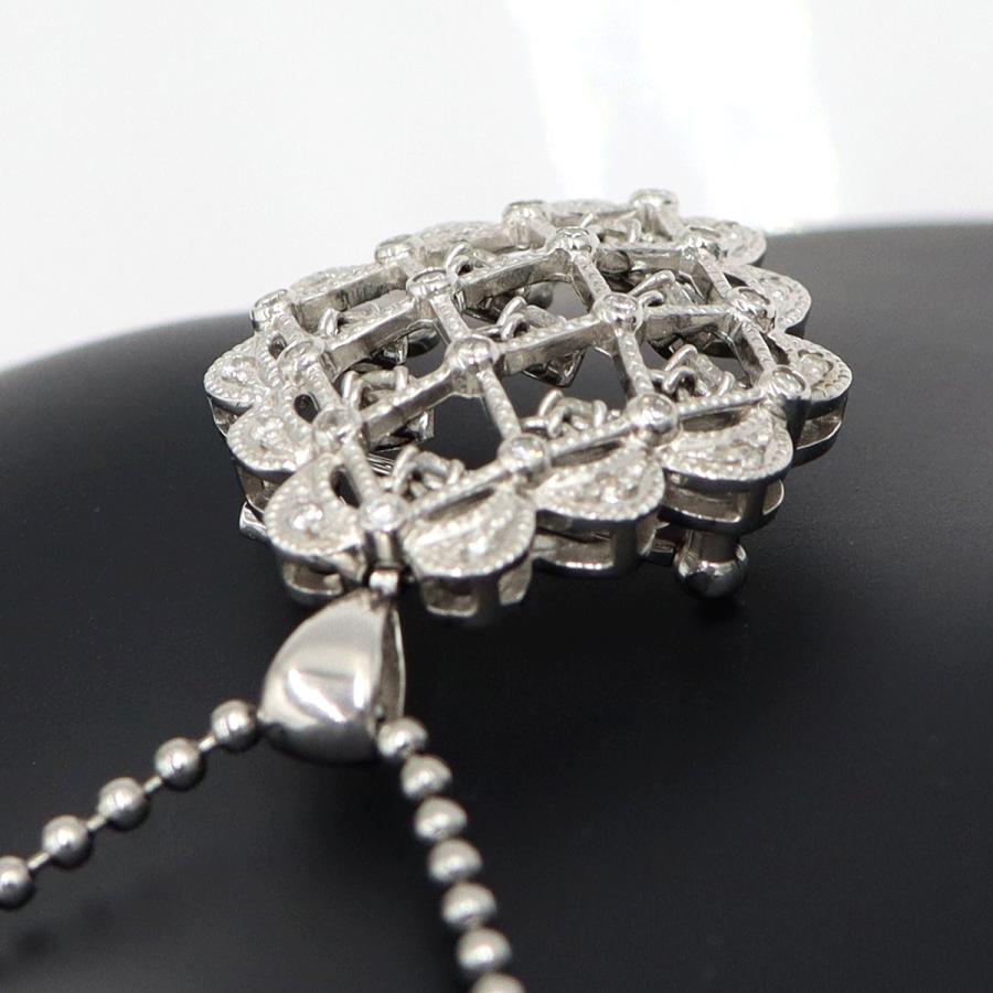 Pt900ダイヤモンドペンダントブローチ　D1.00ct　重量13.0ｇ(石の重量含む)（中古）