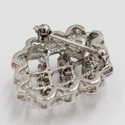 Pt900ダイヤモンドペンダントブローチ　D1.00ct　重量13.0ｇ(石の重量含む)（中古）