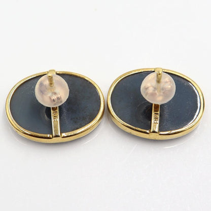 K18/K10メノウカメオピアス　重量3.17ｇ(両耳・総重量)　（中古）