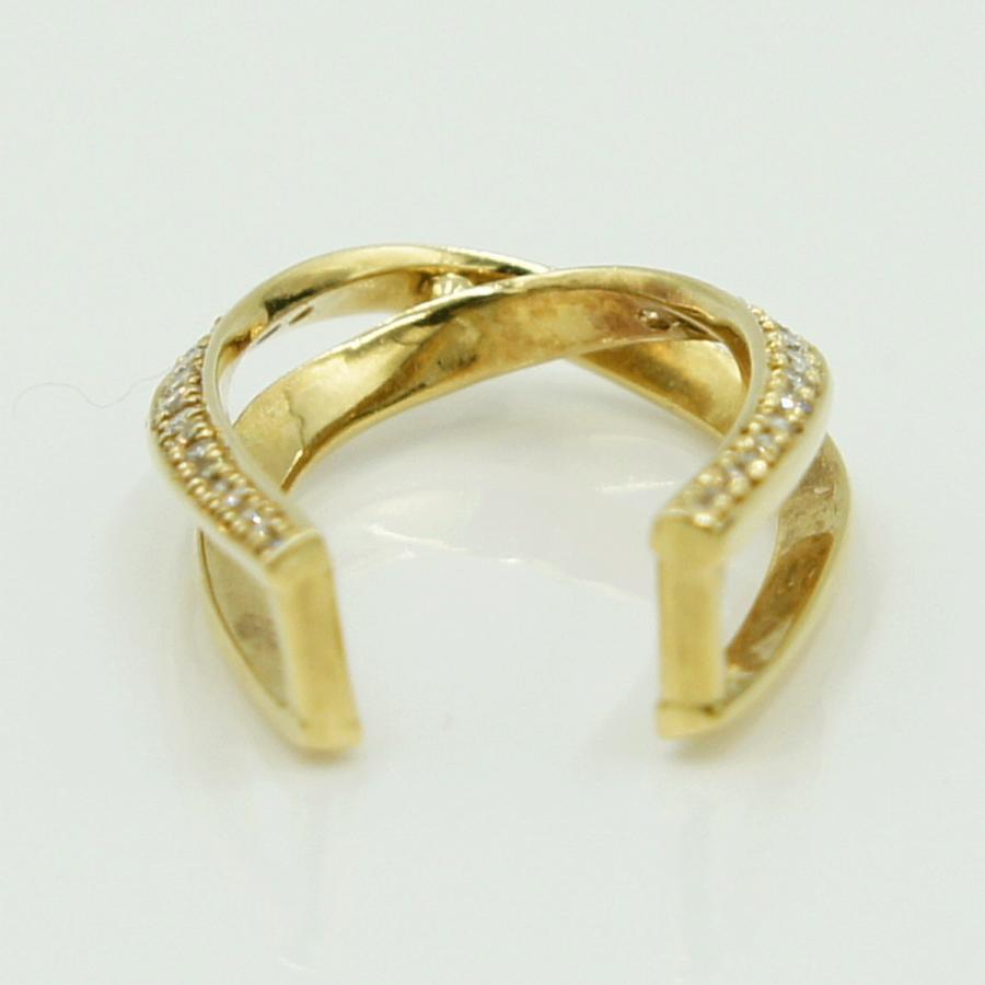 K18ダイヤモンドペンダントトップ　D 0.30ct　重量4.05ｇ(石の重量含む)（中古）