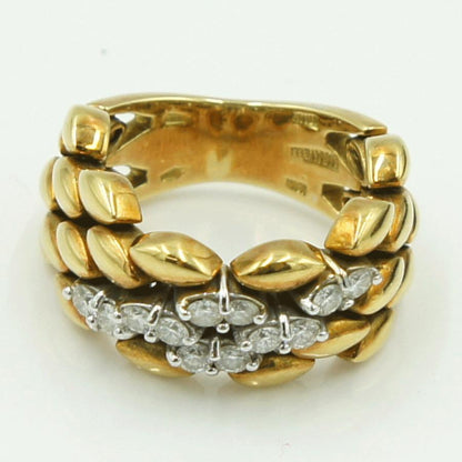 ガラヴェリ（GARAVELLI） 750ダイヤモンドリング　リングサイズ13号　重量10.79ｇ(石の重量含む)　レディース（中古）