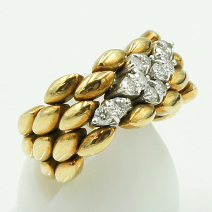 ガラヴェリ（GARAVELLI） 750ダイヤモンドリング　リングサイズ13号　重量10.79ｇ(石の重量含む)　レディース（中古）