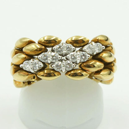 ガラヴェリ（GARAVELLI） 750ダイヤモンドリング　リングサイズ13号　重量10.79ｇ(石の重量含む)　レディース（中古）