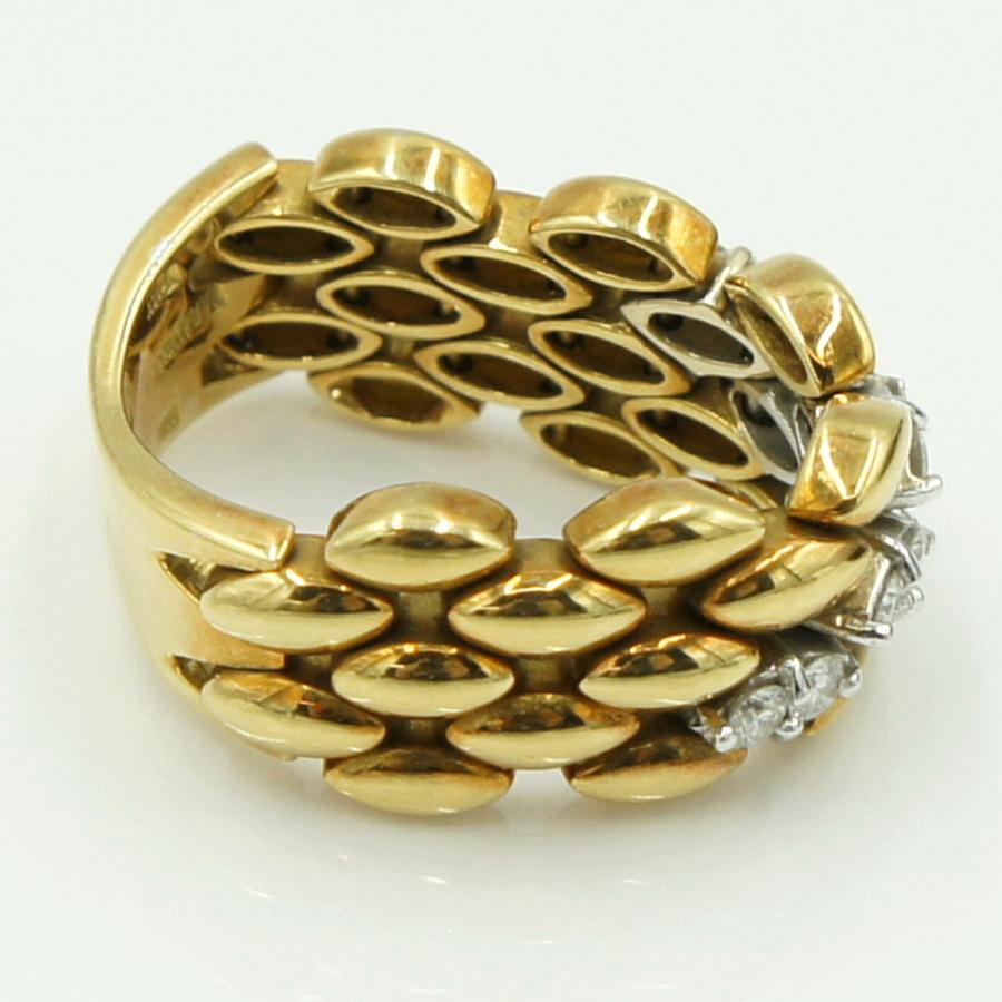 ガラヴェリ（GARAVELLI） 750ダイヤモンドリング　リングサイズ13号　重量10.79ｇ(石の重量含む)　レディース（中古）