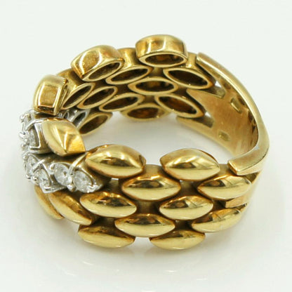 ガラヴェリ（GARAVELLI） 750ダイヤモンドリング　リングサイズ13号　重量10.79ｇ(石の重量含む)　レディース（中古）