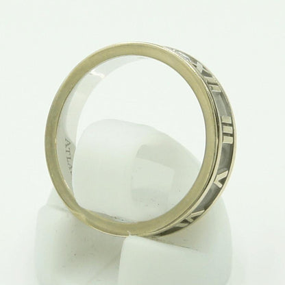 ティファニー(Tiffany & Co.)　750 アトラスダイヤリング　リングサイズ11号　重量4.51ｇ(石の重力含む)　レディース（中古）