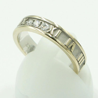 ティファニー(Tiffany & Co.)　750 アトラスダイヤリング　リングサイズ11号　重量4.51ｇ(石の重力含む)　レディース（中古）