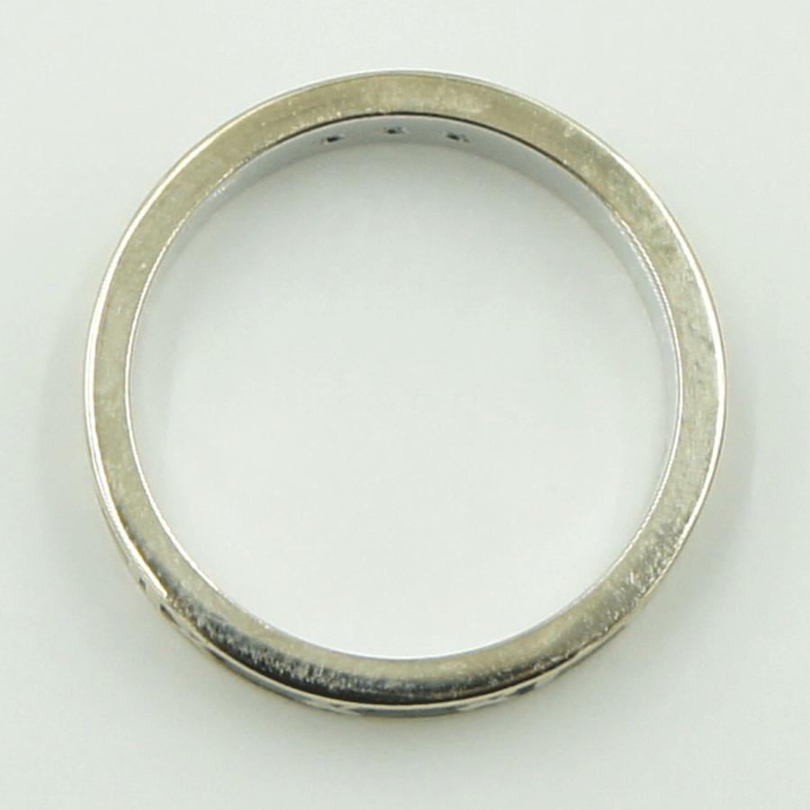 ティファニー(Tiffany & Co.)　750 アトラスダイヤリング　リングサイズ11号　重量4.51ｇ(石の重力含む)　レディース（中古）