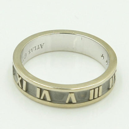 ティファニー(Tiffany & Co.)　750 アトラスダイヤリング　リングサイズ11号　重量4.51ｇ(石の重力含む)　レディース（中古）