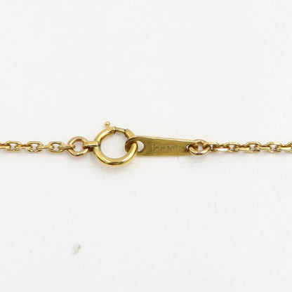 K18ロングチェーンネックレス　ネックレス長さ77cm　重量7.40ｇ　レディース（中古）