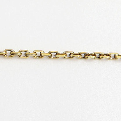 K18ロングチェーンネックレス　ネックレス長さ77cm　重量7.40ｇ　レディース（中古）