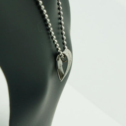 K18WGダイヤオニキスペンダントトップ　D 0.11ct　重量2.91ｇ(石の重量含む)（中古）