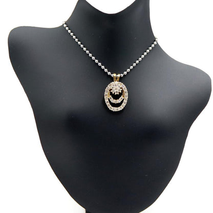 K18ダイヤモンドペンダントトップ　スイングギミック有り　D1.00ct　重量4.00ｇ(石の重量含む) （中古）