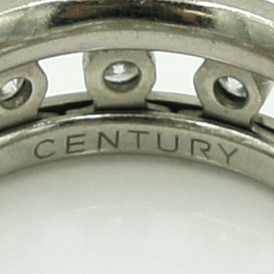 センチュリー(CENTURY)　750ダイヤモンドリング　リングサイズ10号　重量7.62ｇ(石の重量含む)　レディース（中古）