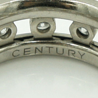 センチュリー(CENTURY)　750ダイヤモンドリング　リングサイズ10号　重量7.62ｇ(石の重量含む)　レディース（中古）