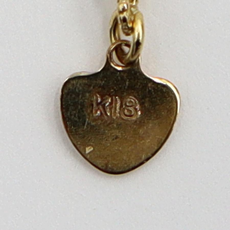 K18ターコイズペンダントネックレス　S0.32ct　D0.15ct　ネックレス長さ47cm　重量15.38ｇ(石の重量含む) レディース(中古)