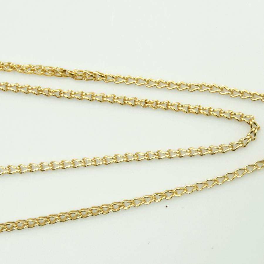 K18ダイヤモンドネックレス　星の砂　D0.20ct　ネックレス長さ約40cm　重量7.75ｇ(石の重量含む) （中古）