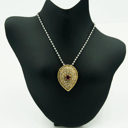 K18ルビーダイヤモンドペンダントトップ　R0.52ct　D0.43ct　重量6.41ｇ(石の重量含む)　レディース（中古）