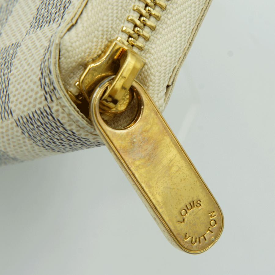 ルイヴィトン（LOUIS VUITTON）ダミエ アズール　ジッピーウォレット　N60019　長財布　レディース（中古）