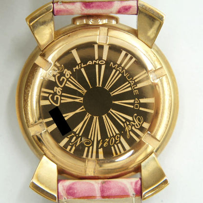 ガガミラノ（GAGA　MILANO）マヌアーレ　17749　クォーツ　メンズ　レディース（中古）