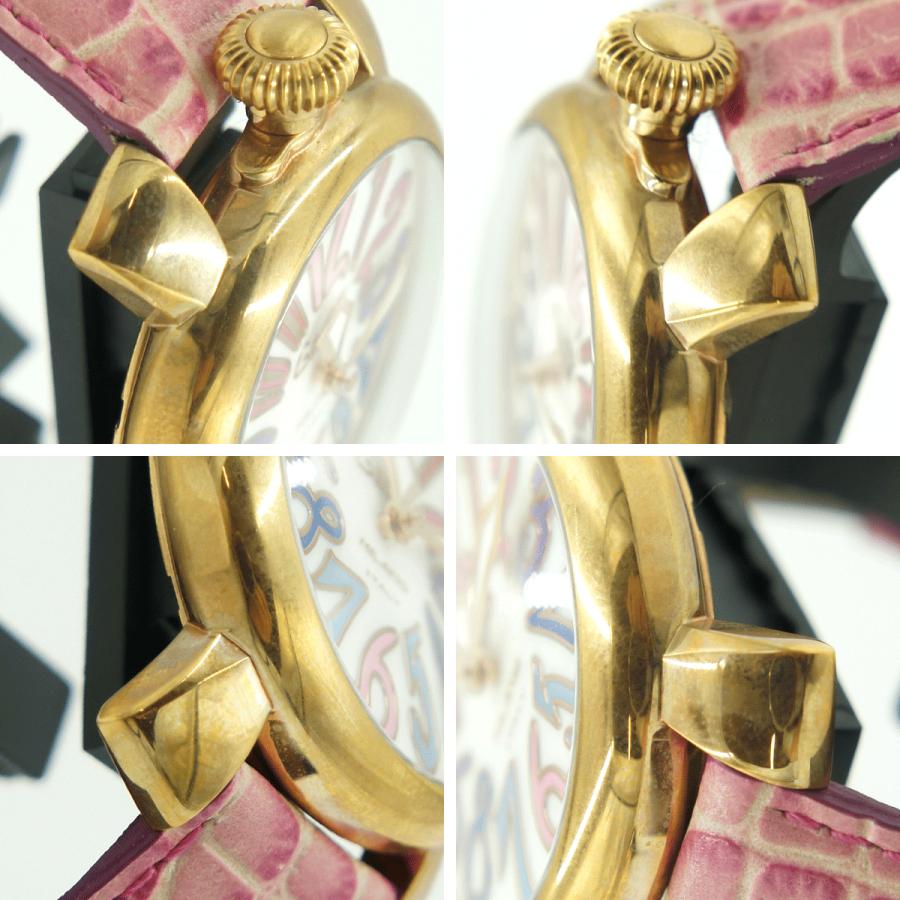 ガガミラノ（GAGA　MILANO）マヌアーレ　17749　クォーツ　メンズ　レディース（中古）